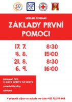 Titulní fotka — Veřejné semináře Základy první pomoci