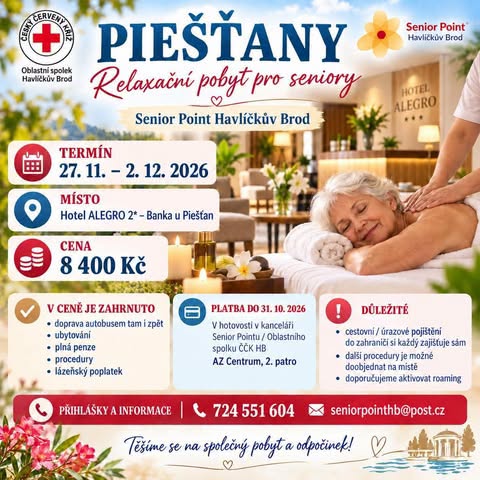 Zájezd do Piešťanv2026